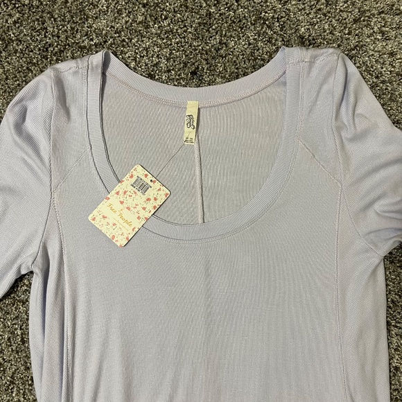 Free People Women's Top, Size M, Color Lilac, New with tags - Picture 9 of 16